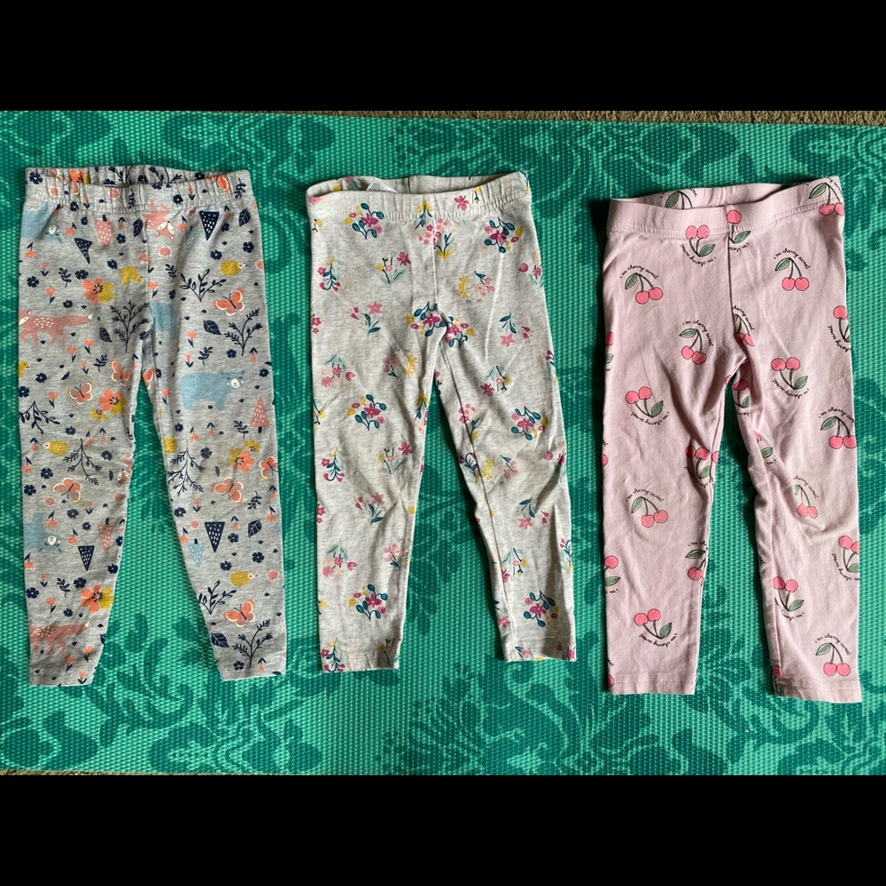 Carter’s toddler girl pants bundle